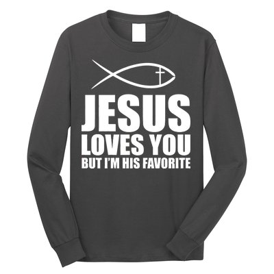 Jesus Loves You Funny Christain Long Sleeve Shirt