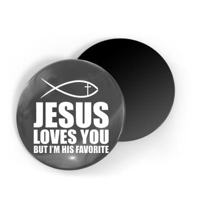 Jesus Loves You Funny Christain Magnet