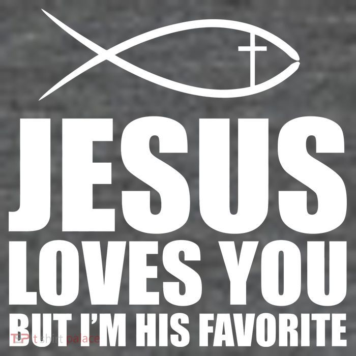 Jesus Loves You Funny Christain Premium T-Shirt