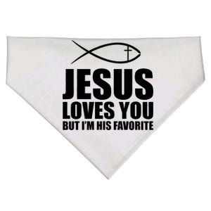 Jesus Loves You Funny Christain USA-Made Doggie Bandana