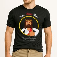 Jesus Loves You Funny Christian Cooling Performance Crew T-Shirt