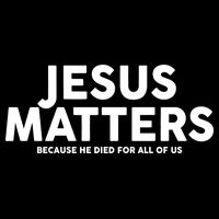 Jesus Matters Because He Died For All Of Us Zip Tote Bag