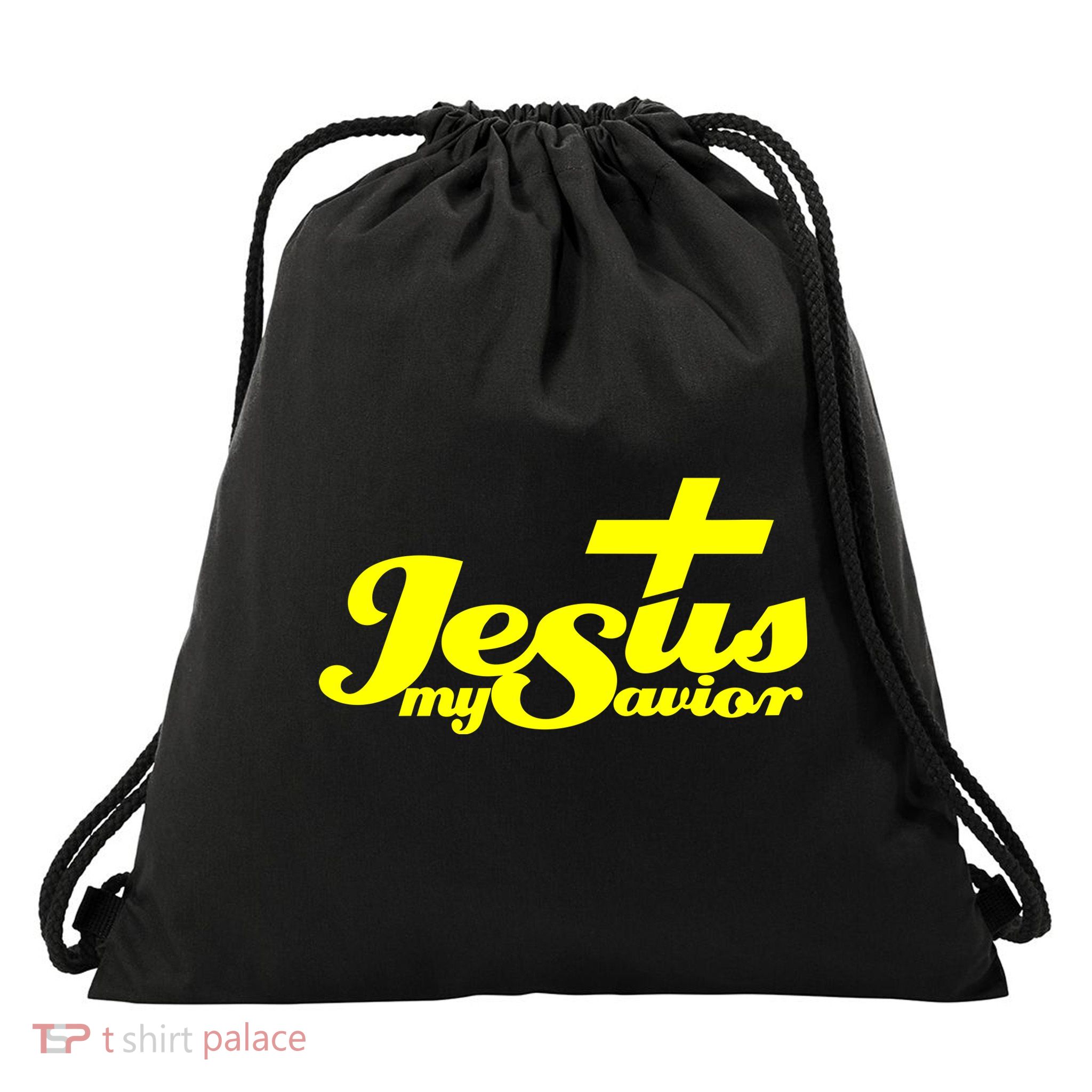 Jesus My Savior Christian Catholic Drawstring Bag