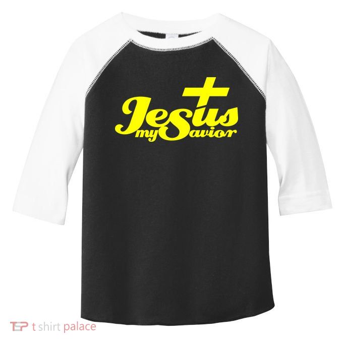 Jesus My Savior Christian Catholic Toddler Fine Jersey T-Shirt