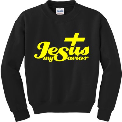 Jesus My Savior Christian Catholic Kids Sweatshirt
