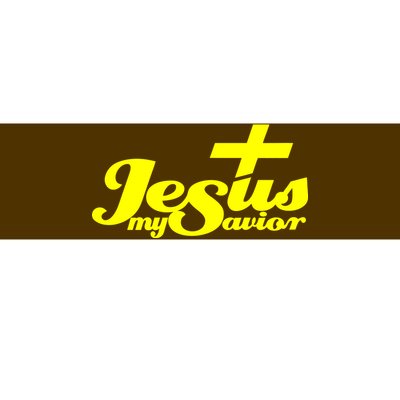 Jesus My Savior Christian Catholic Bumper Sticker