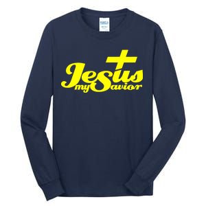 Jesus My Savior Christian Catholic Tall Long Sleeve T-Shirt