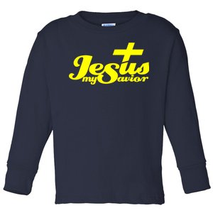 Jesus My Savior Christian Catholic Toddler Long Sleeve Shirt