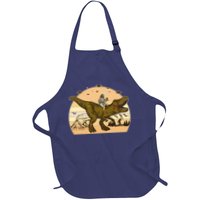 Jesus Riding T-Rex Dinosaur Funny Vintage Apron