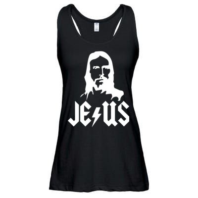 Jesus Rocks Ladies Essential Flowy Tank
