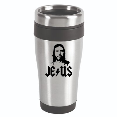 Jesus Rocks 16oz Travel Tumbler