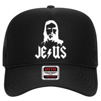 Jesus Rocks Trucker Hat