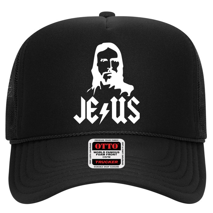Jesus Rocks Trucker Hat