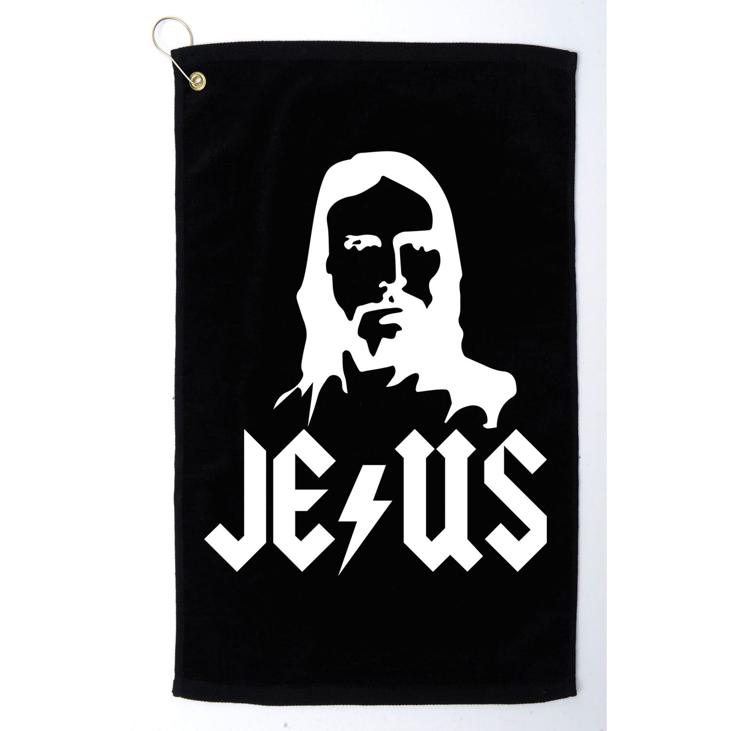 Jesus Rocks Golf Towel