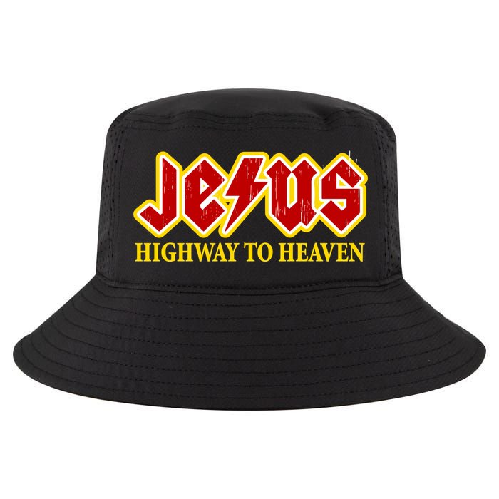 Jesus Rocks Highway To heaven Cool Comfort Performance Bucket Hat