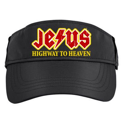 Jesus Rocks Highway To heaven Adult Drive Performance Visor
