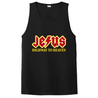 Jesus Rocks Highway To heaven PosiCharge Competitor Tank