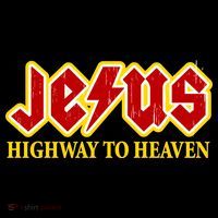 Jesus Rocks Highway To heaven Visor
