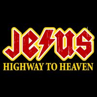 Jesus Rocks Highway To heaven Zip Tote Bag