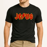 Jesus Rocks Logo Cooling Performance Crew T-Shirt