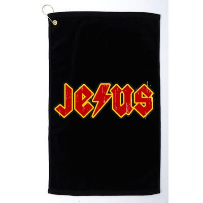 Jesus Rocks Logo Golf Towel