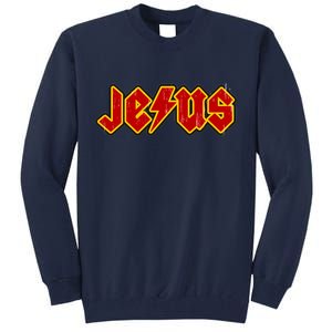 Jesus Rocks Logo Tall Sweatshirt