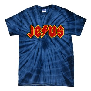 Jesus Rocks Logo Tie-Dye T-Shirt