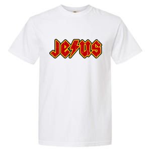 Jesus Rocks Logo Garment-Dyed Heavyweight T-Shirt