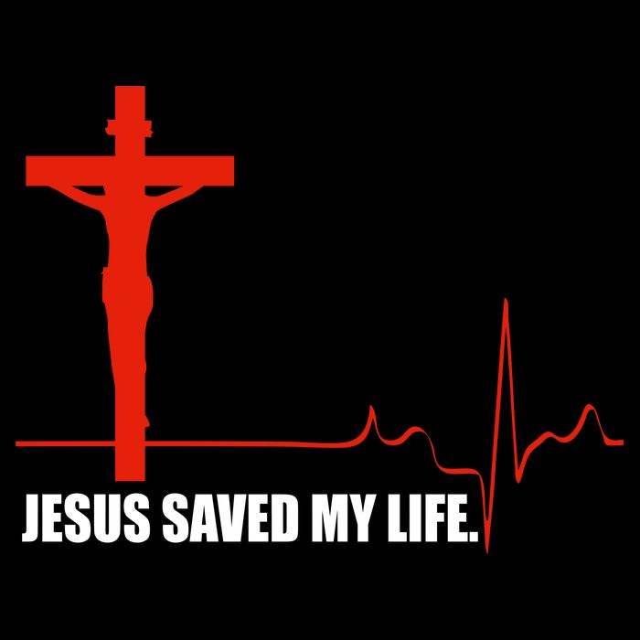 Jesus Saved My Life Impact Tech Backpack