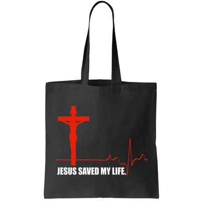 Jesus Saved My Life Bag