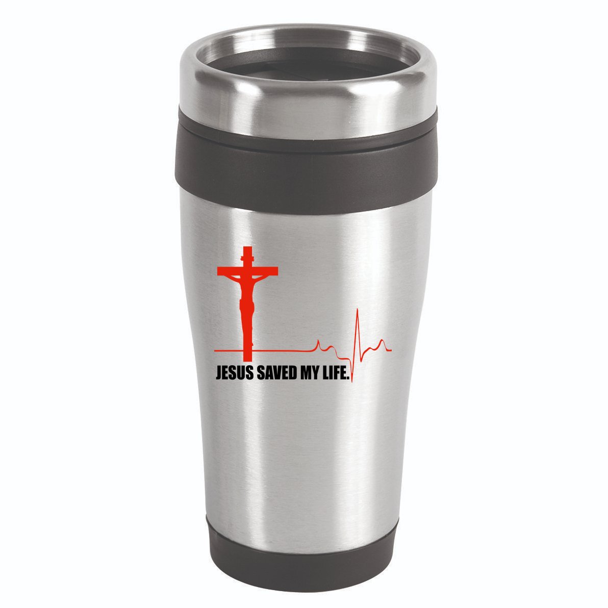 Jesus Saved My Life 16oz Travel Tumbler