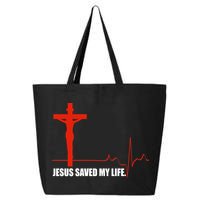 Jesus Saved My Life 25L Jumbo Tote