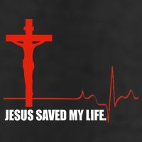Jesus Saved My Life 25L Jumbo Tote