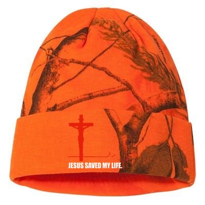 Jesus Saved My Life Kati Licensed 12" Camo Beanie