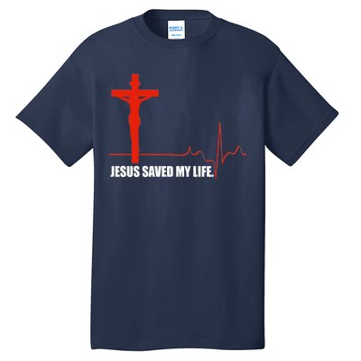 Jesus Saved My Life Tall T-Shirt