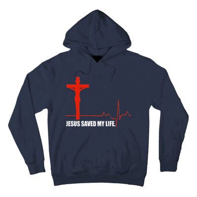 Jesus Saved My Life Tall Hoodie