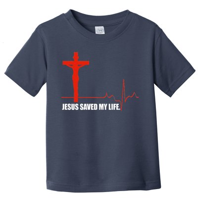 Jesus Saved My Life Toddler T-Shirt