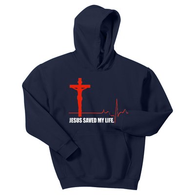 Jesus Saved My Life Kids Hoodie