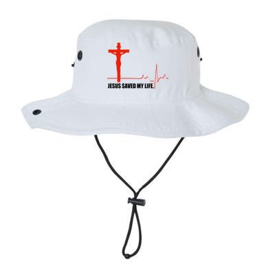 Jesus Saved My Life Legacy Cool Fit Booney Bucket Hat