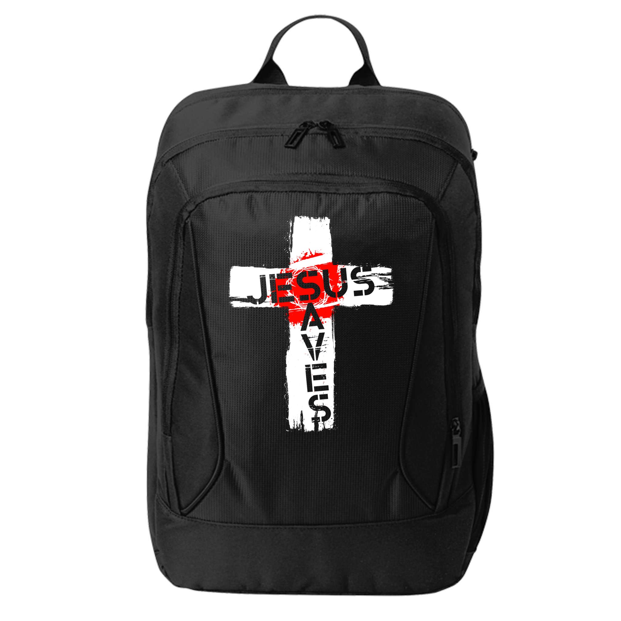 Jesus Saves City Backpack