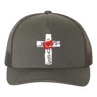 Jesus Saves Yupoong Adult 5-Panel Trucker Hat