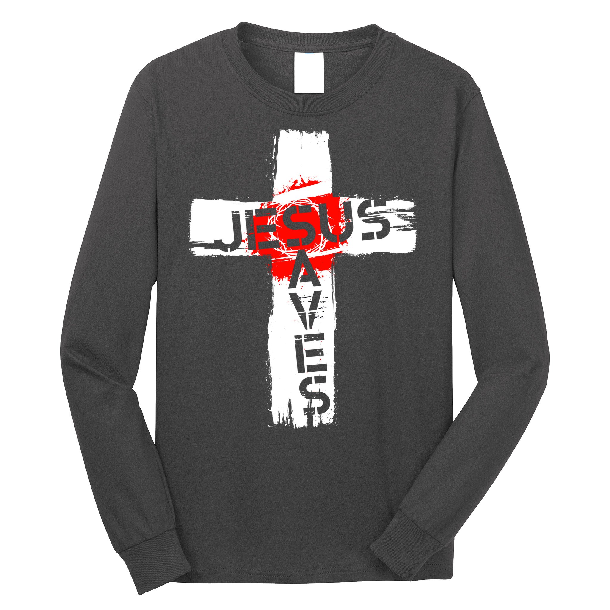 Jesus Saves Long Sleeve Shirt