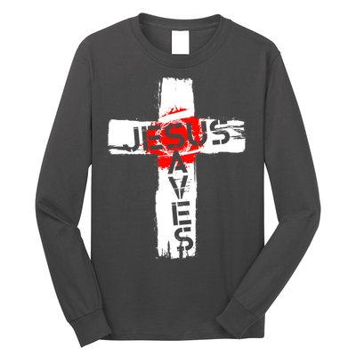 Jesus Saves Long Sleeve Shirt