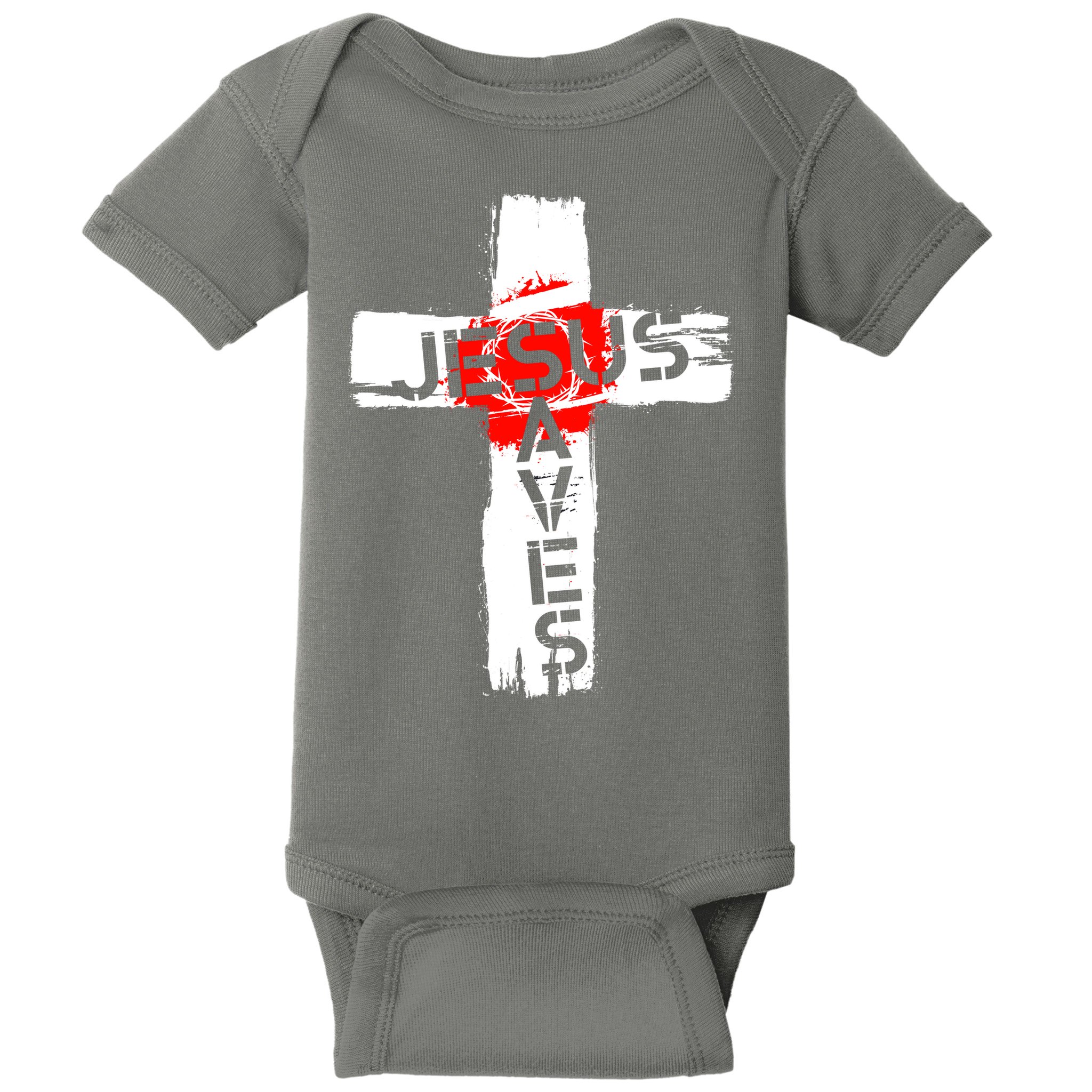 Jesus Saves Baby Bodysuit