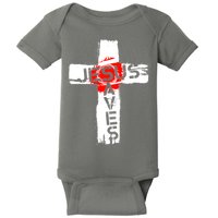 Jesus Saves Baby Bodysuit