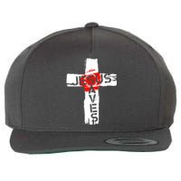 Jesus Saves Wool Snapback Cap