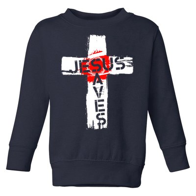 Jesus Saves Toddler Sweatshirt