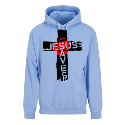 Jesus Saves Unisex Surf Hoodie