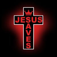 Jesus Saves Christian Faith Cross Flatbill Hat