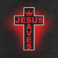 Jesus Saves Christian Faith Cross Trucker Hat